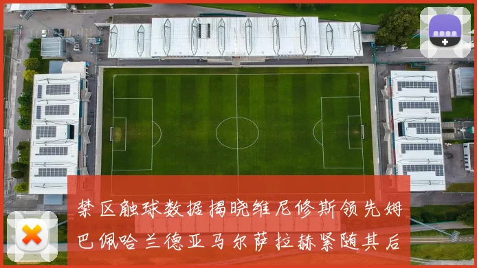禁区触球数据揭晓维尼修斯领先姆巴佩哈兰德亚马尔萨拉赫紧随其后