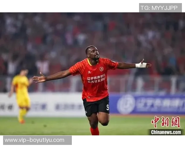 中甲联赛精彩瞬间姆本扎单刀破门助辽宁铁人领先对手